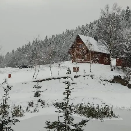 Kryjowka Yetiego Domek W Zaciszu Bieszczad Z Jacuzzi Hoczew Exterior photo