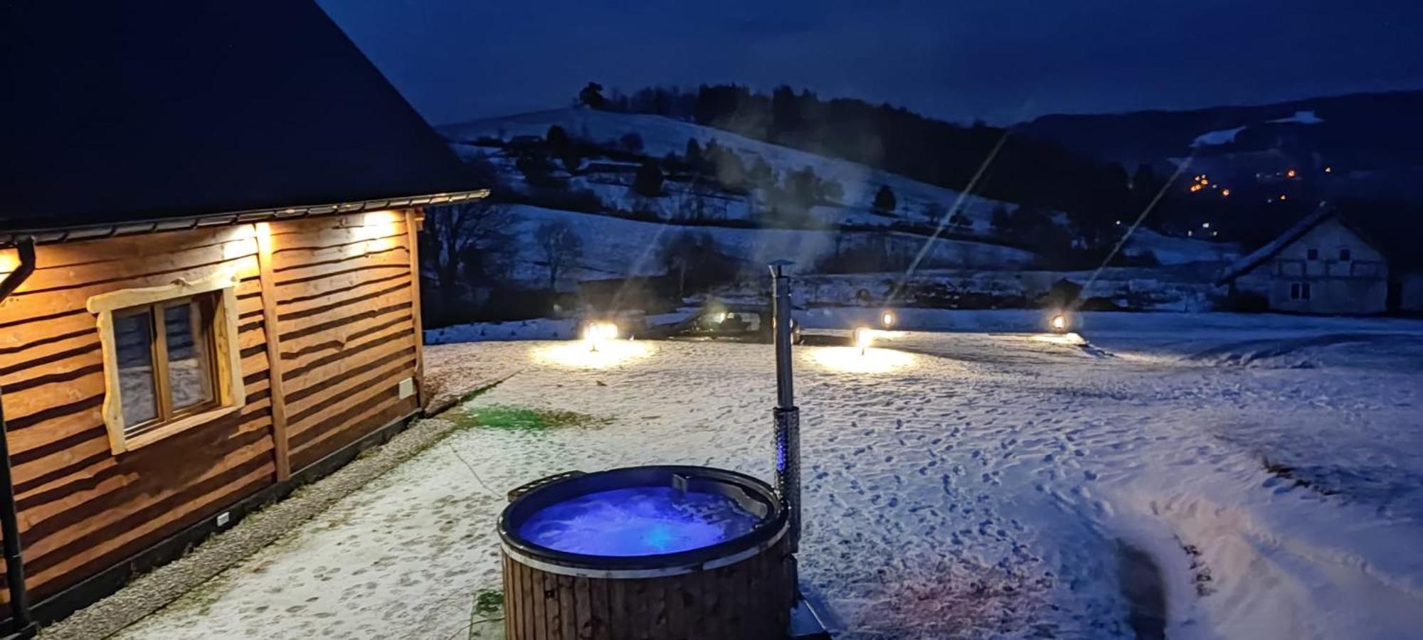 Kryjowka Yetiego W Zaciszu Bieszczad Z Jacuzzi