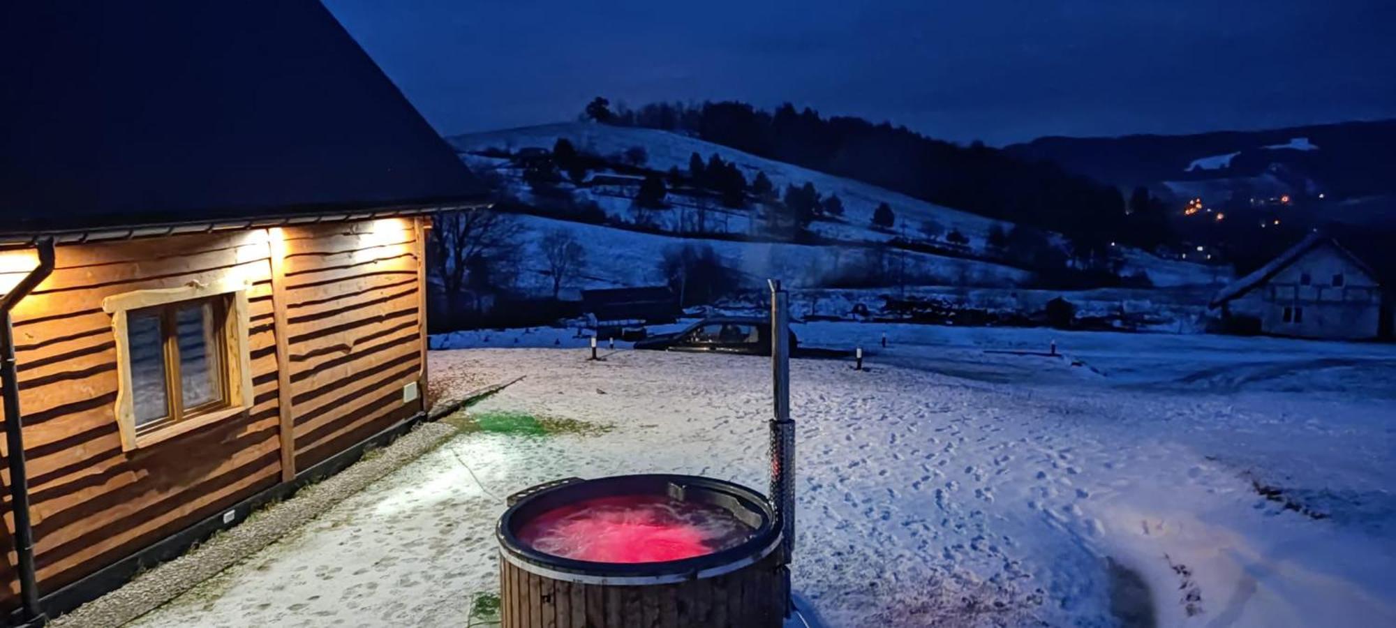 Kryjowka Yetiego W Zaciszu Bieszczad Z Jacuzzi *